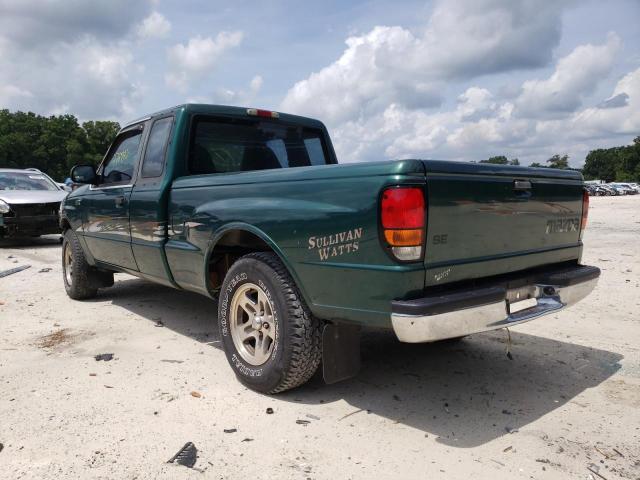 4F4YR16C8YTM24544 - 2000 MAZDA B2500 CAB GREEN photo 3