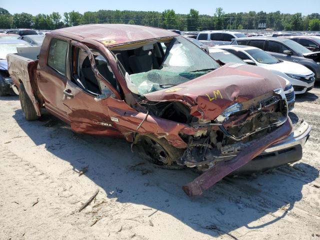 5TFRT54108X019990 - 2008 TOYOTA TUNDRA DOU BURGUNDY photo 1