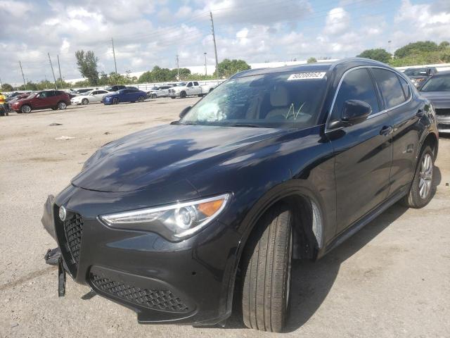 ZASPAKBN6M7D20413 - 2021 ALFA ROMEO STELVIO TI BLACK photo 2