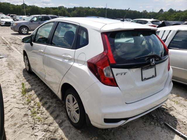 3HGGK5H40KM713818 - 2019 HONDA FIT LX WHITE photo 3