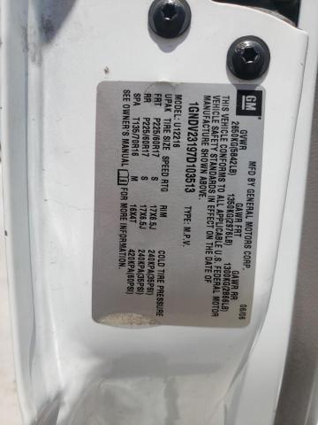 1GNDV23197D103513 - 2007 CHEVROLET UPLANDER L Ağ foto 10