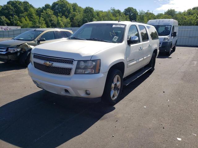 1GNFK16318R274463 - 2008 CHEVROLET SUBURBAN K WHITE photo 2