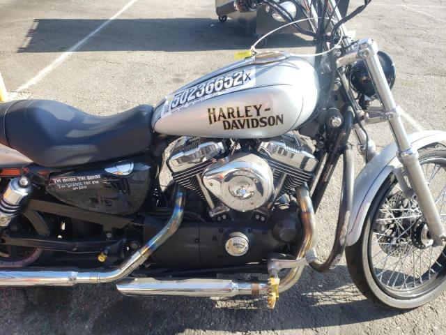 1HD1CGP314K433369 - 2004 HARLEY-DAVIDSON XL1200 C SILVER photo 5