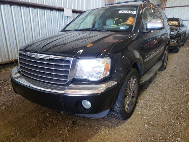 1A8HX58267F556685 - 2007 CHRYSLER ASPEN LIMI BLACK photo 2