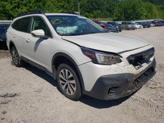 4S4BTAFC4M3165640 - 2021 SUBARU OUTBACK PR WHITE photo 1