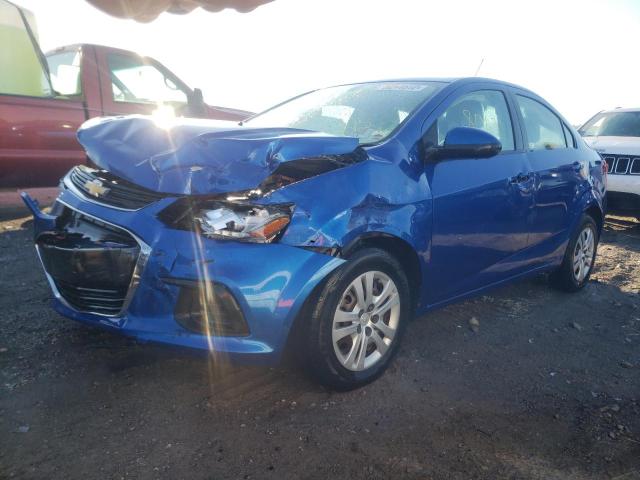 1G1JB5SH5J4101715 - 2018 CHEVROLET SONIC LS BLUE photo 2