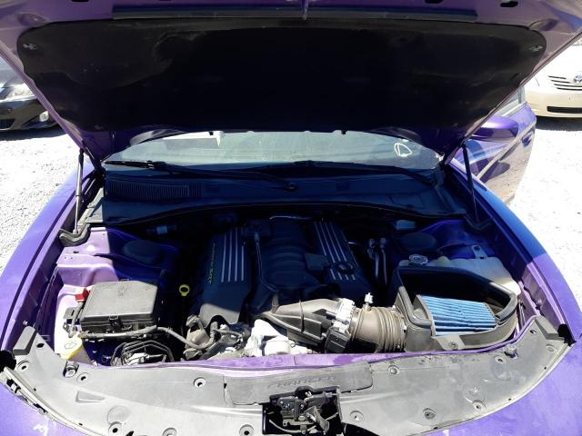 2C3CDXGJ0KH519206 - 2019 DODGE CHARGER SC PURPLE photo 7