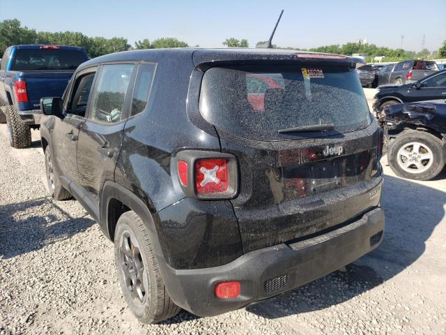 ZACCJAAT0FPC11436 - 2015 JEEP RENEGADE S BLACK photo 3