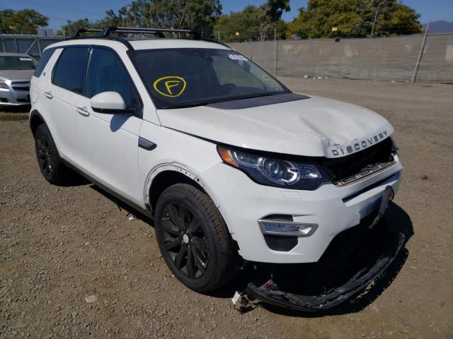 SALCT2RX2JH748101 - 2018 LAND ROVER DISCOVERY WHITE photo 1