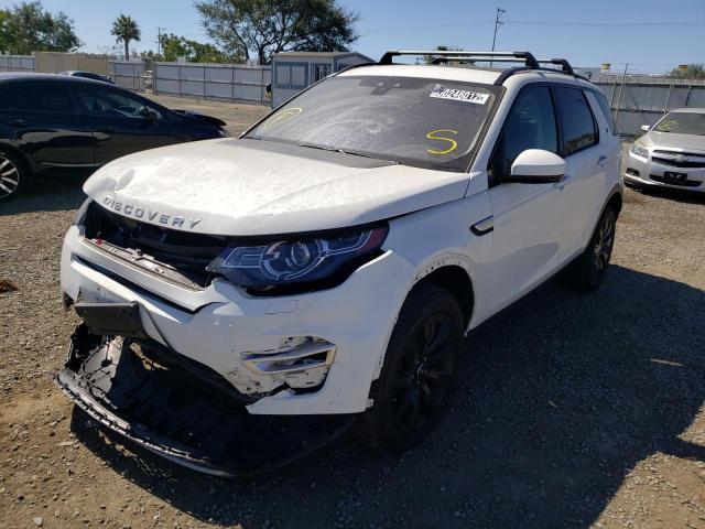 SALCT2RX2JH748101 - 2018 LAND ROVER DISCOVERY WHITE photo 2