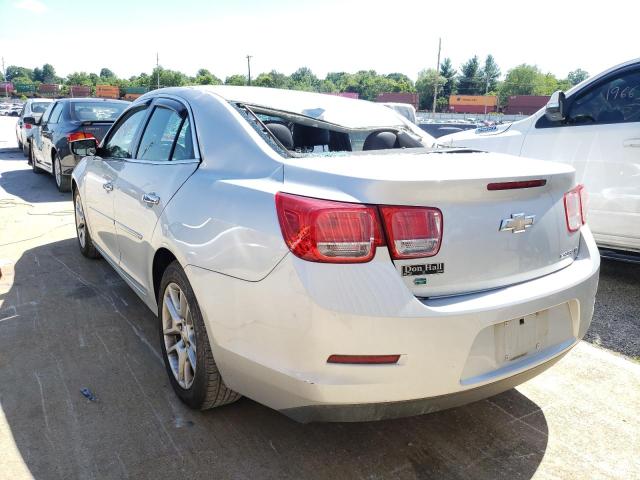 1G11C5SL3FF164504 - 2015 CHEVROLET MALIBU 1LT ვერცხლისფერი ფოტო 3