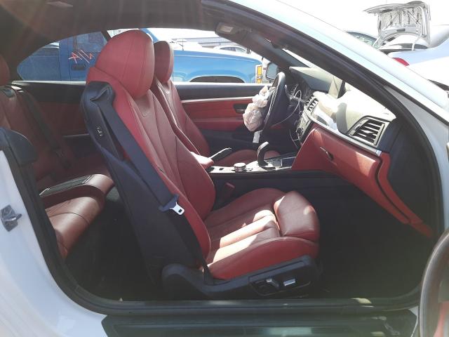 WBA3V7C5XG5A24995 - 2016 BMW 428 I SULE WHITE photo 5