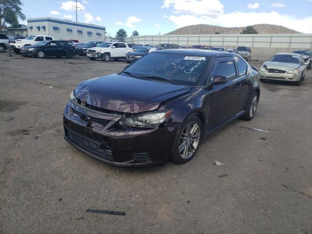 JTKJF5C78D3052191 - 2013 TOYOTA SCION TC 勃艮第红 照片 2