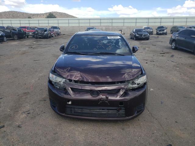 JTKJF5C78D3052191 - 2013 TOYOTA SCION TC 勃艮第红 照片 9