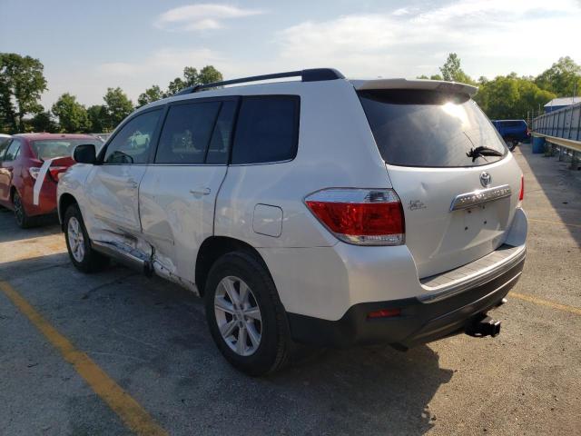 5TDZK3EH1BS039245 - 2011 TOYOTA HIGHLANDER BASE  صورة 3