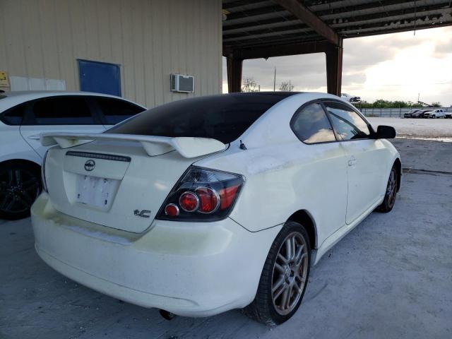JTKDE167890293178 - 2009 TOYOTA SCION TC თეთრი ფოტო 4