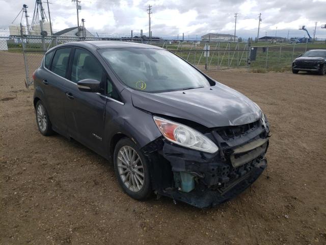 1FADP5BU1DL505887 - 2013 FORD C-MAX SEL GRAY photo 1