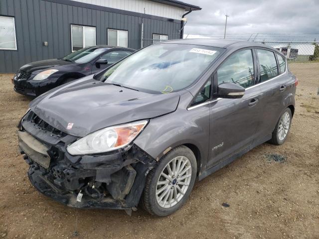 1FADP5BU1DL505887 - 2013 FORD C-MAX SEL GRAY photo 2