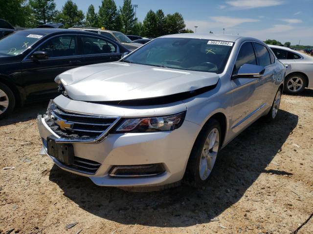 1G1145S39HU116243 - 2017 CHEVROLET IMPALA PRE ვერცხლისფერი ფოტო 2