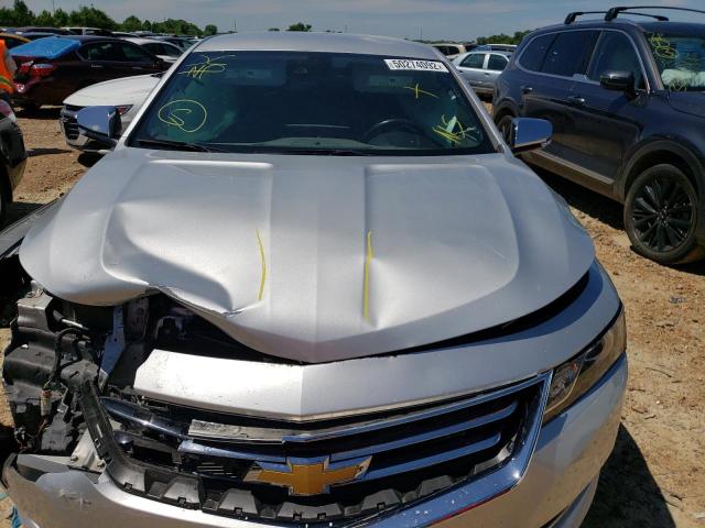 1G1145S39HU116243 - 2017 CHEVROLET IMPALA PRE ვერცხლისფერი ფოტო 7
