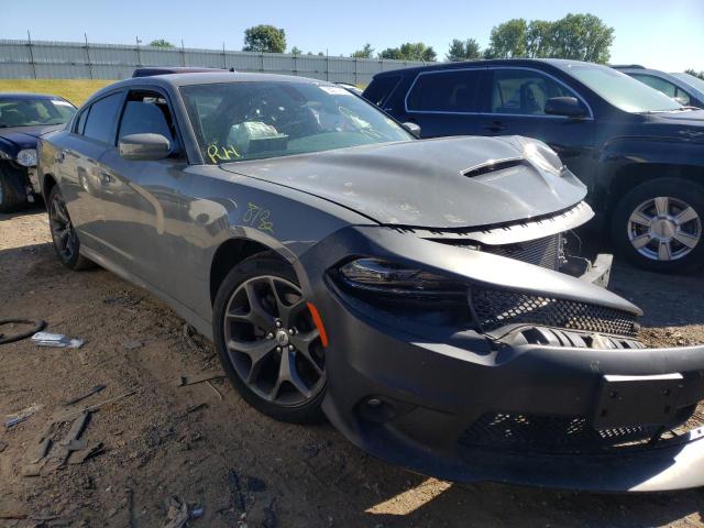 2C3CDXHG5KH584930 - 2019 DODGE CHARGER GT GRAY photo 1