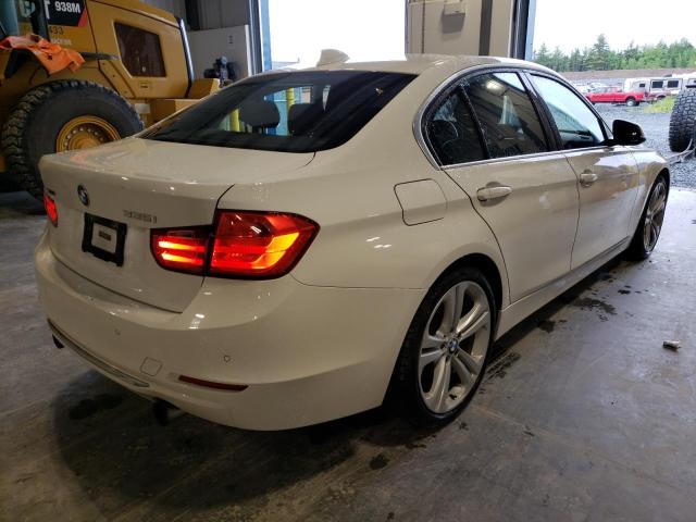 WBA3B9C5XDJ899160 - 2013 BMW 335 XI WHITE photo 4