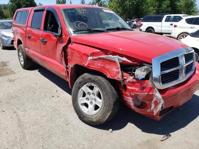 1D7HW48N16S589541 - 2006 DODGE DAKOTA QUA RED photo 9