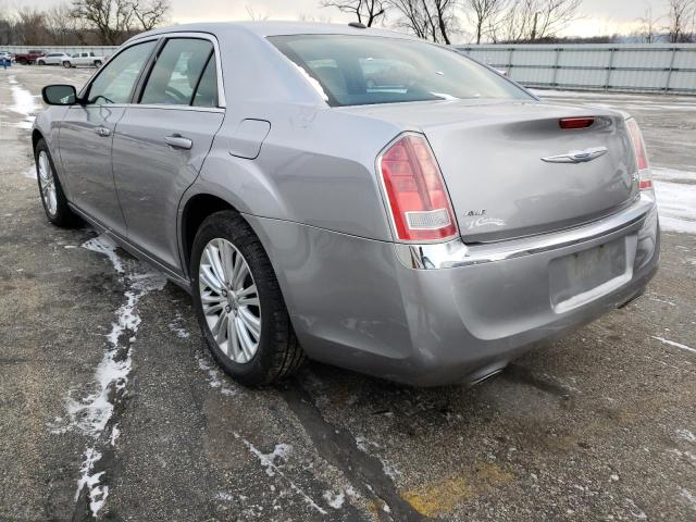 2C3CCARGXEH379140 - 2014 CHRYSLER 300 SILVER photo 3