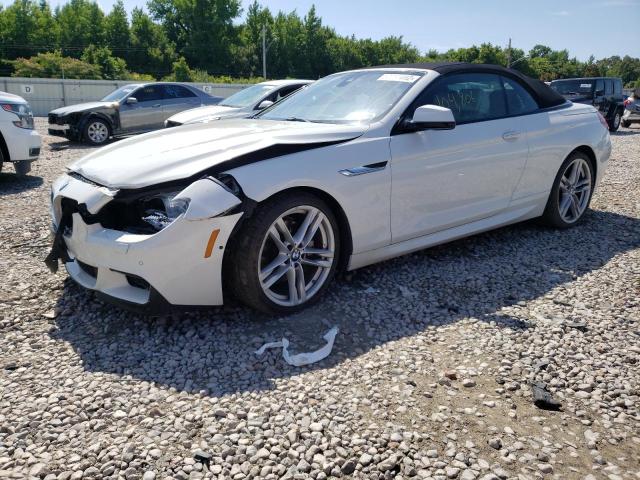 WBALW7C55EDX58747 - 2014 BMW 640 I WHITE photo 2