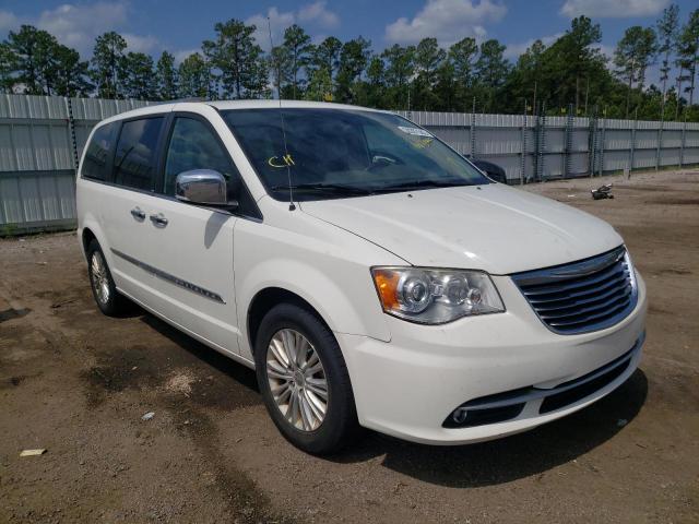 2C4RC1GG0DR694594 - 2013 CHRYSLER TOWN & COU WHITE photo 1