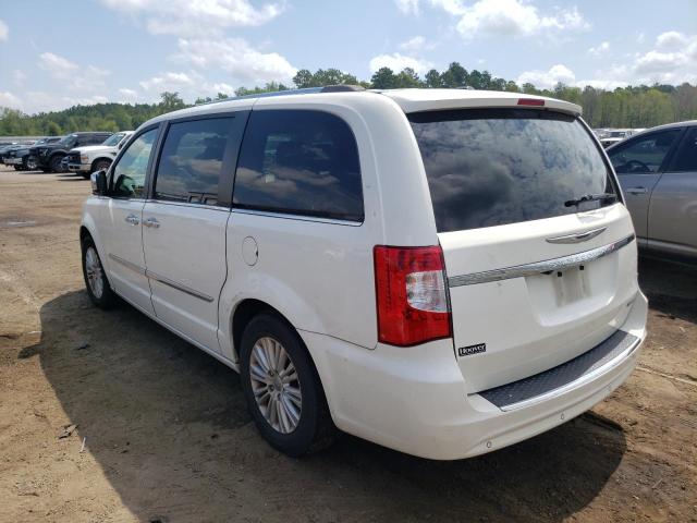 2C4RC1GG0DR694594 - 2013 CHRYSLER TOWN & COU WHITE photo 3