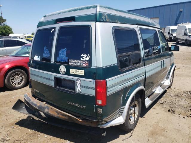 1GBDM19W1WB111631 - 1998 CHEVROLET ASTRO GREEN photo 4