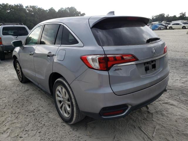 5J8TB3H33GL006392 - 2016 ACURA RDX SILVER photo 3