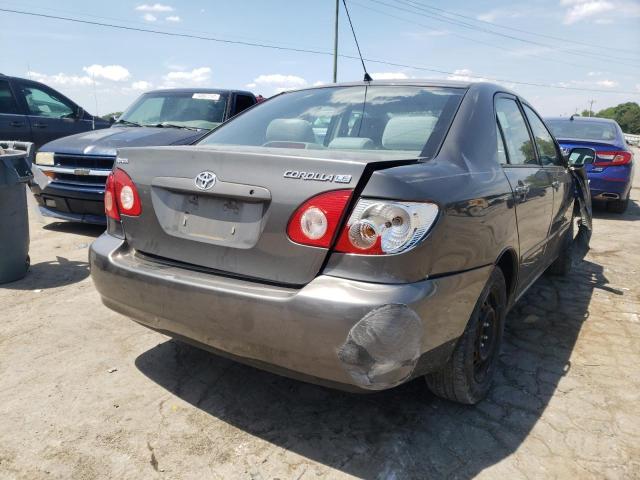 2T1BR32E75C422966 - 2005 TOYOTA COROLLA CE GRAY photo 4