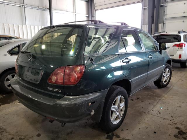 JT6HF10U7Y0115109 - 2000 LEXUS RX 300 GREEN photo 4