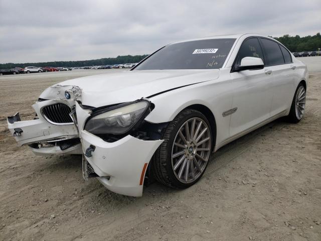 WBAKC6C56BC394452 - 2011 BMW 750I WHITE photo 2