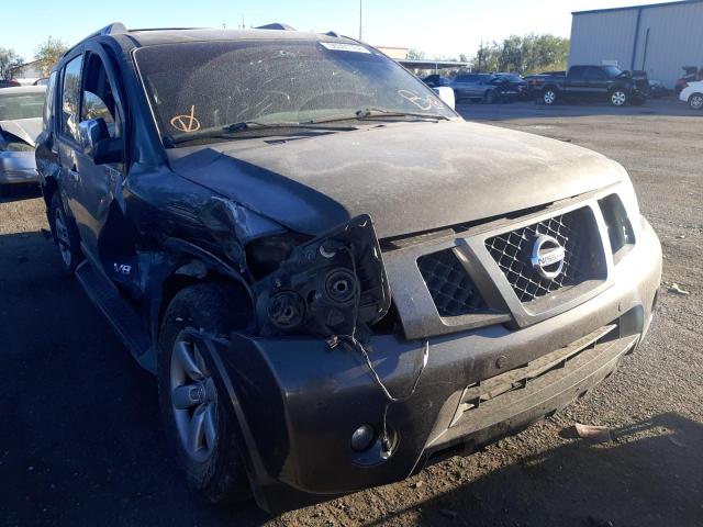 5N1AA08D98N608165 - 2008 NISSAN ARMADA SE GRAY photo 1