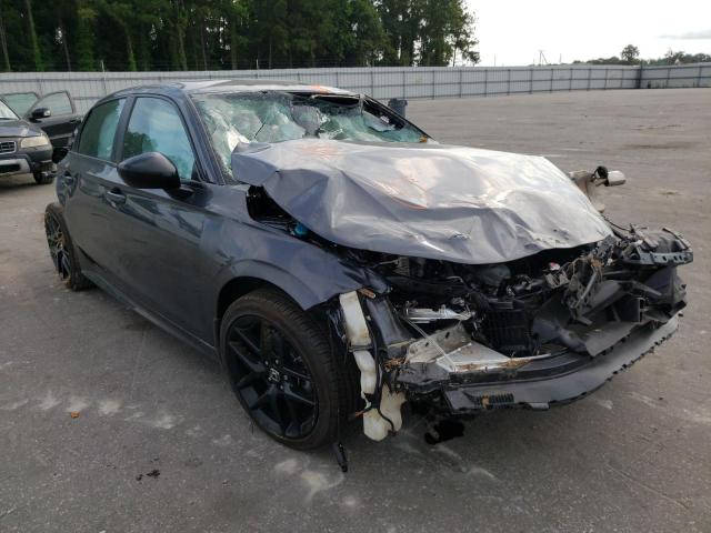 2HGFE2F51NH521713 - 2022 HONDA CIVIC SPOR GRAY photo 1