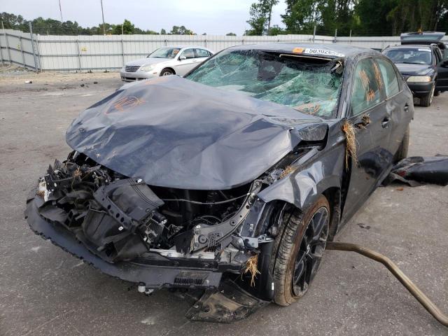 2HGFE2F51NH521713 - 2022 HONDA CIVIC SPOR GRAY photo 9