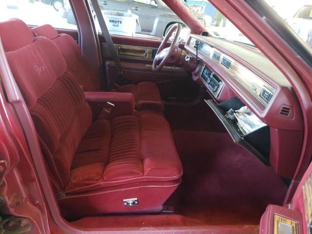 1G4CW54C7K1645573 - 1989 BUICK ELECTRA PA RED photo 5