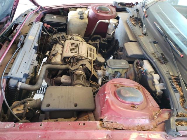 1G4CW54C7K1645573 - 1989 BUICK ELECTRA PA RED photo 7