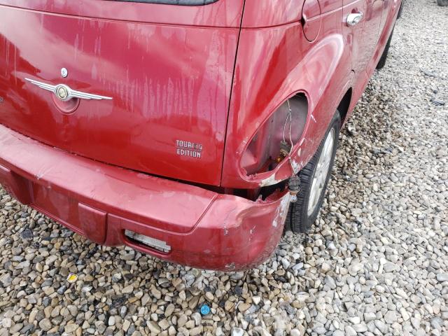 3A4FY58B67T611440 - 2007 CHRYSLER PT CRUISER RED photo 9