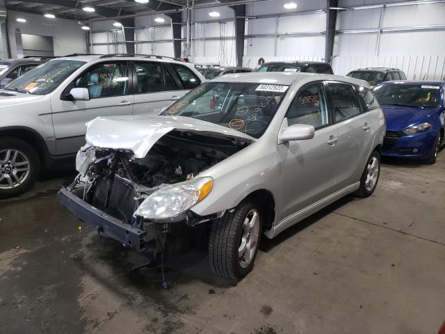 2T1KR32E53C064733 - 2003 TOYOTA MATRIX SILVER photo 2