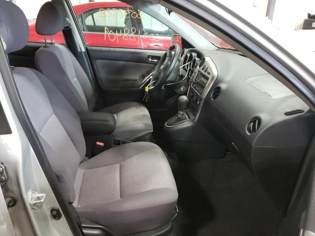 2T1KR32E53C064733 - 2003 TOYOTA MATRIX SILVER photo 5