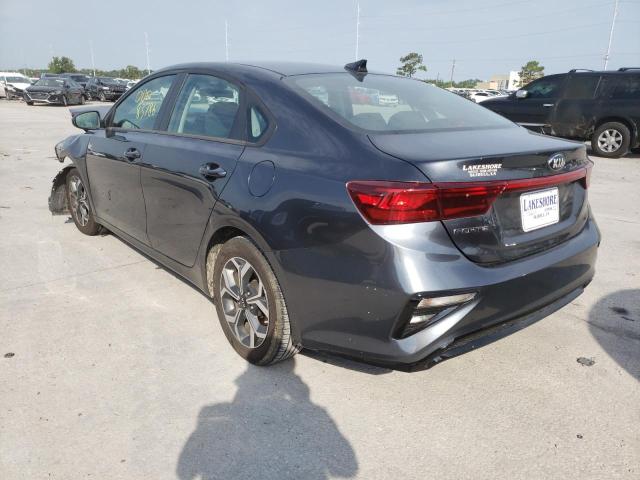 3KPF24ADXKE027519 - 2019 KIA FORTE FE CHARCOAL photo 3