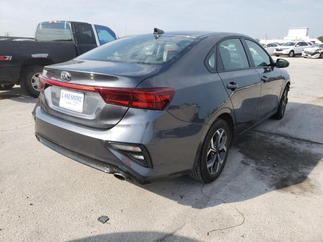 3KPF24ADXKE027519 - 2019 KIA FORTE FE CHARCOAL photo 4