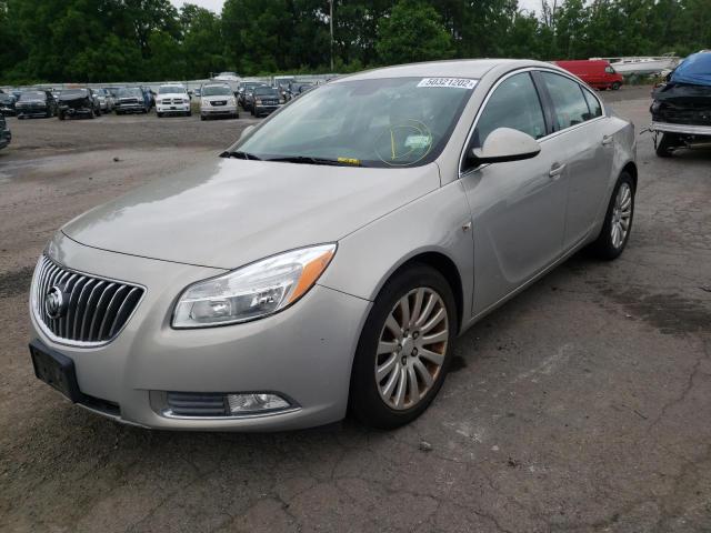 W04GN5EC1B1110739 - 2011 BUICK REGAL 灰色 照片 2