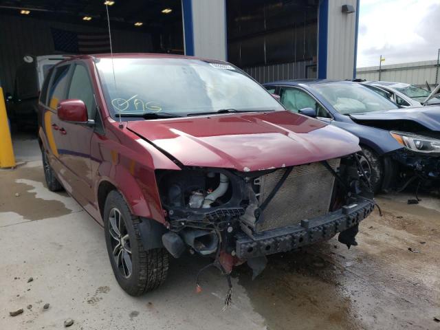 2C4RDGEG9HR626660 - 2017 DODGE GRAND CARA MAROON photo 1