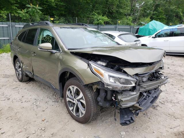 4S4BTGND9L3257824 - 2020 SUBARU OUTBACK LI GREEN photo 1