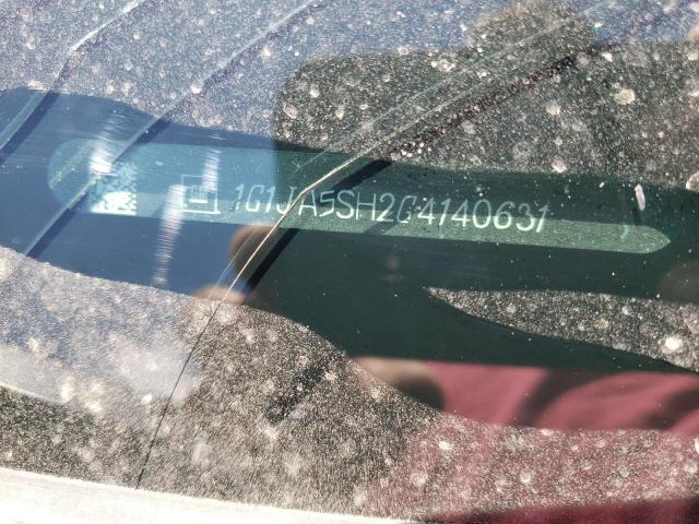 1G1JA5SH2G4140631 - 2016 CHEVROLET SONIC LS GRAY photo 10